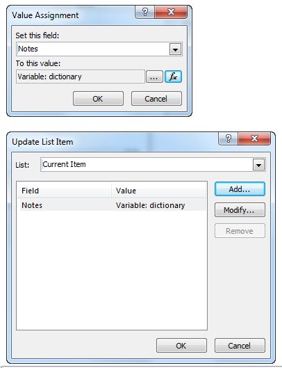 Click on Add button and assign the value